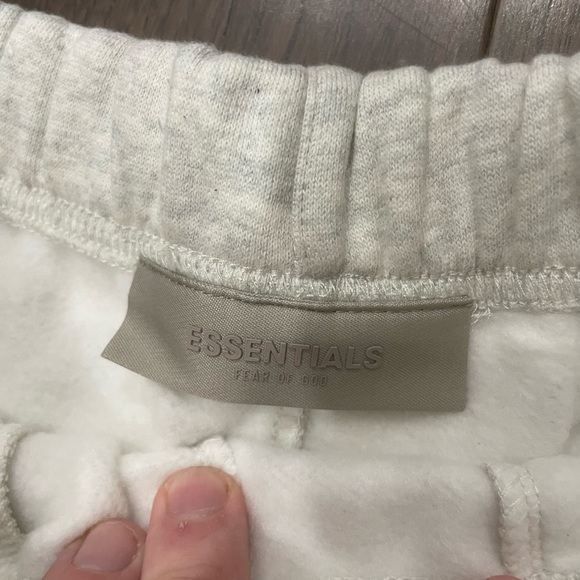 Essentials fear of god light oatmeal pants  - Picture 3 of 4